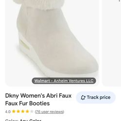 DKNY ABRI-WEDGE ANKLE B Size 10 M