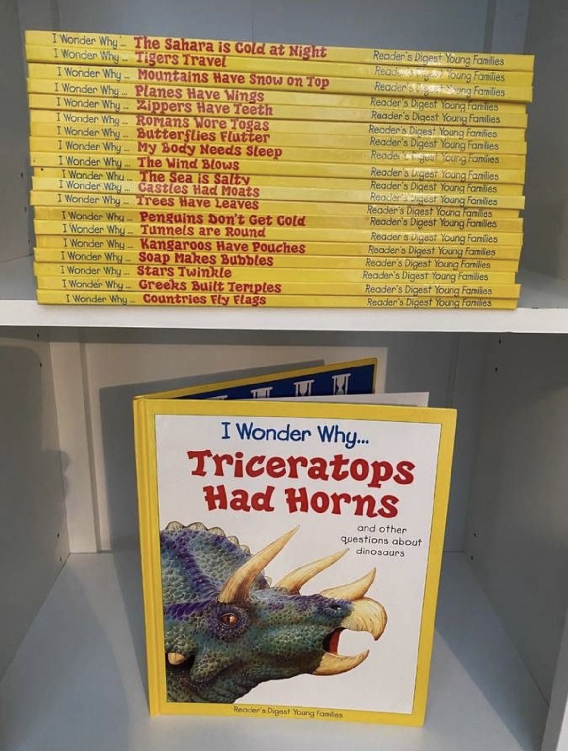 1990s “I WONDER WHY” Hardcover Books x 20