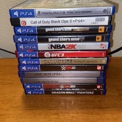 PlayStation 4 Games & 2 Unlimited Edition, Playstation 4 Controllers 