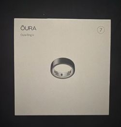 Brand new ora ring size 7 black