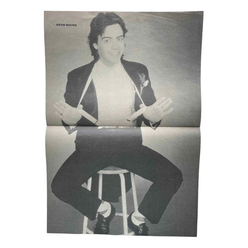 KEVIN WIXTED & ANDRE GOWER 80s Teen Bop Magazine Clipping Pin Up Poster