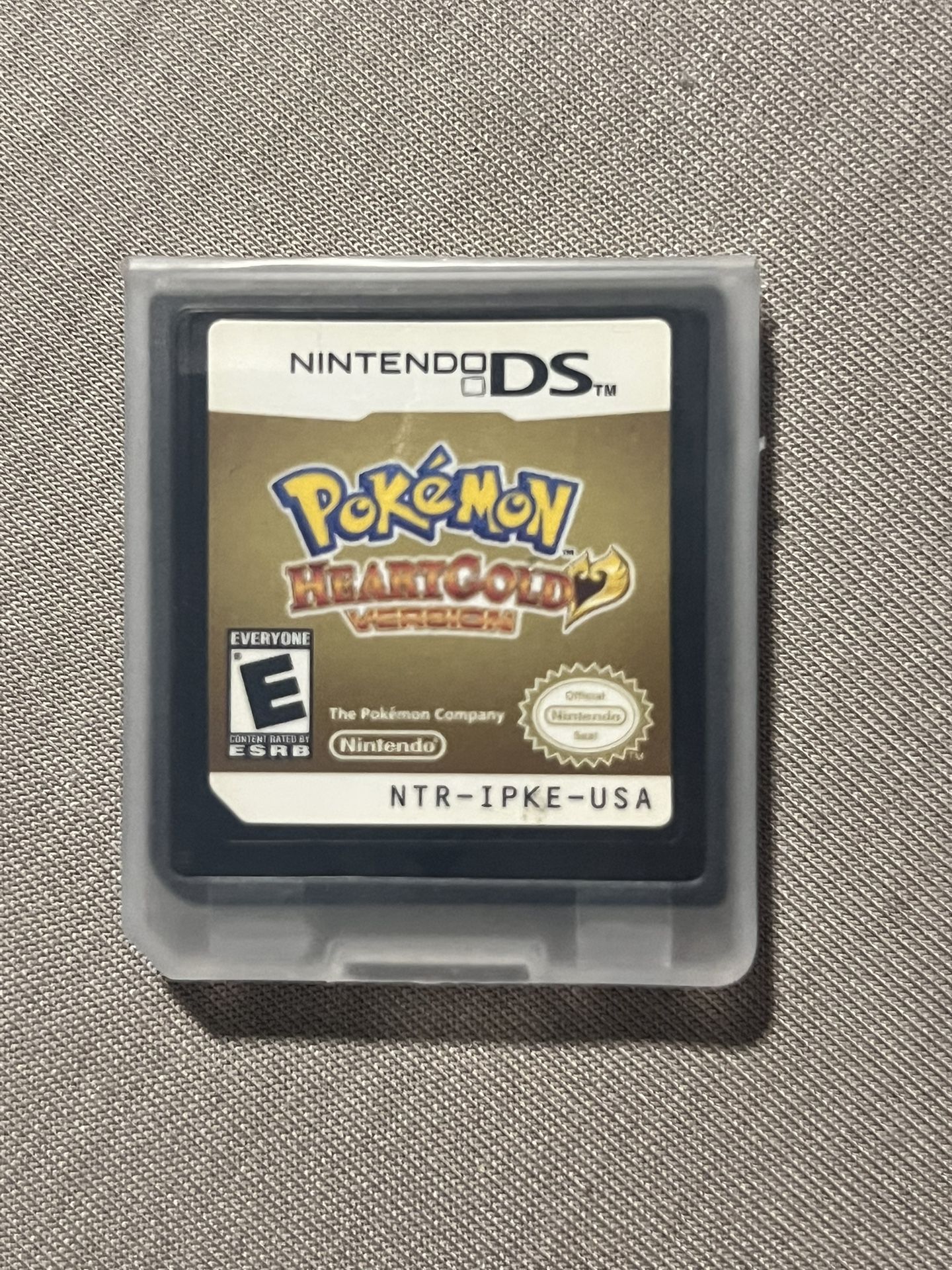 Pokemon HeartGold Version In Protective Case - For Nintendo DS