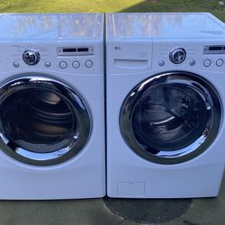 LG Washer and gas Dryer