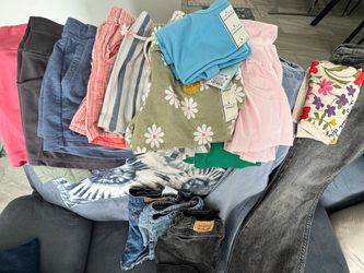 10-12 girls shorts and jean