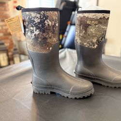 Red Head Camo Waterproof Utility Boots Mens Size 13