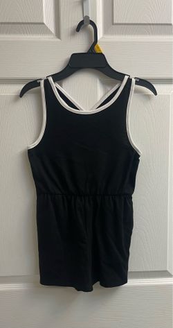 Brand new Girls black & blue cross back rompers size M (8) $5.00 each
