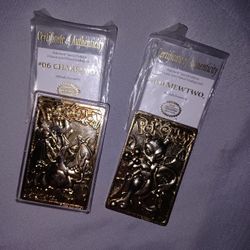 Pokemon Gold Plated Cards 