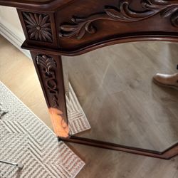 Real Wooden Dresser Mirror
