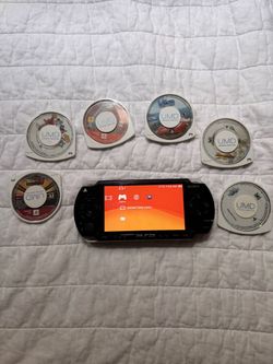 PSP With games
