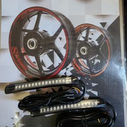 Wheel Stickers & Led Turn Signal
