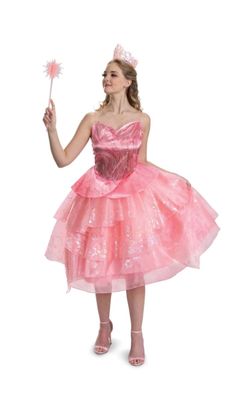 Women's Wicked Deluxe Glinda Costume size- L/G (12-14)