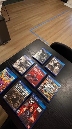 PS4 Game Bundle – 8 Titles