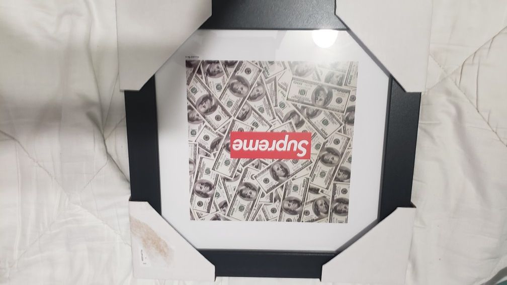 Supreme framed photo