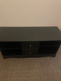 Black Tv stand