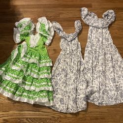Variety Of Girls Dresses - Ages 8 To 12