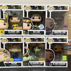 Loki Funko Pops