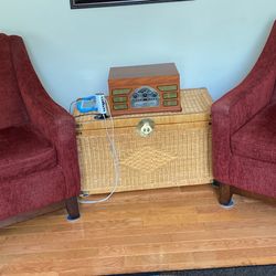 Red Side Chairs