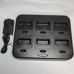 Retevis RTC22 Six-Way Radio Charger Base Only — Open Box, No Radios