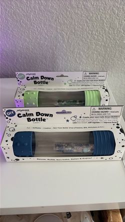 Calm down bottles sensory bottles set of 2