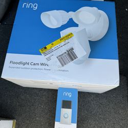 Ring Floodlight and Door Bell