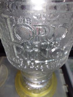 Lord of The Rings Glasses. Rare McDonald s