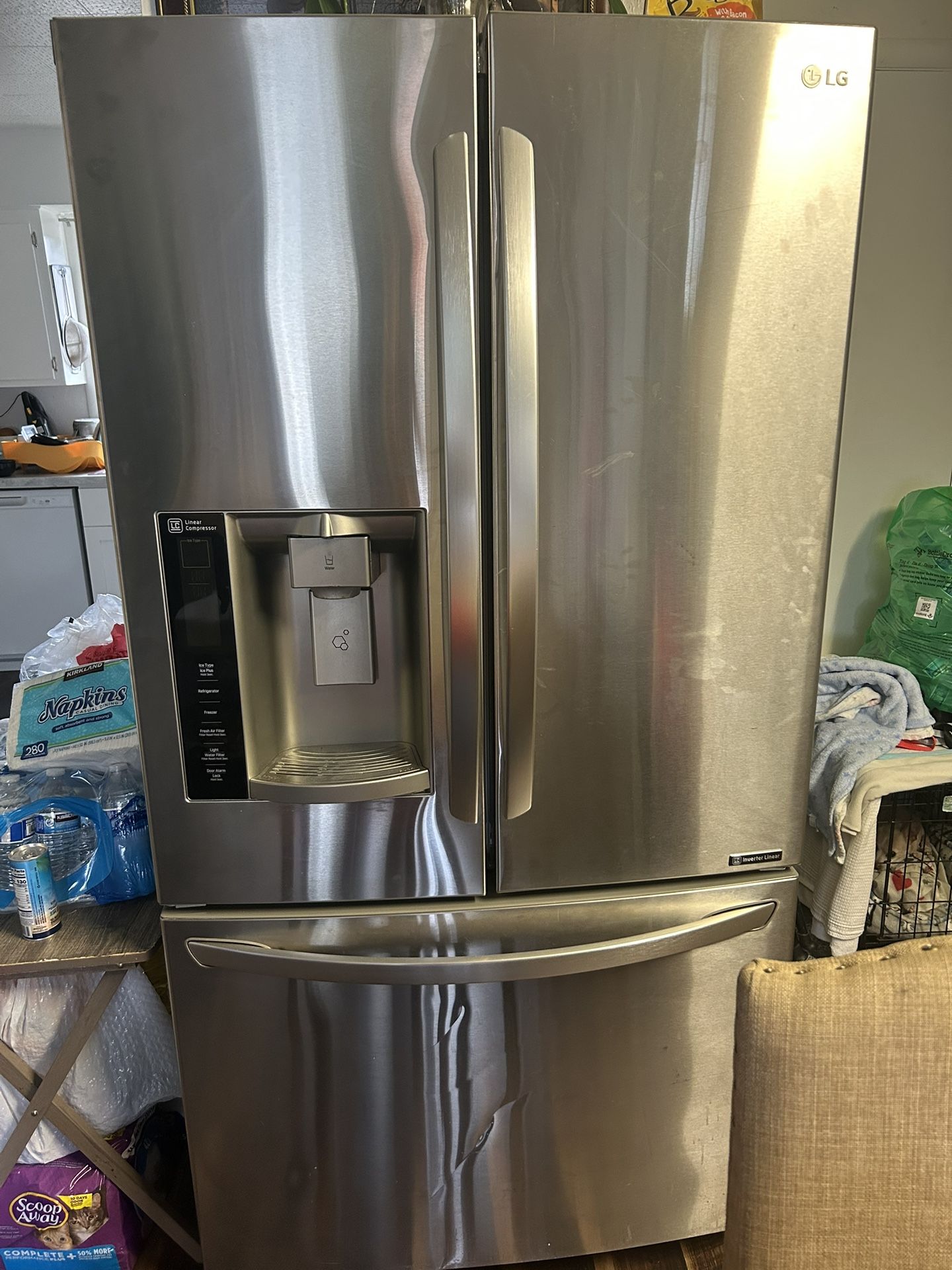 LG 3 door refrigerator