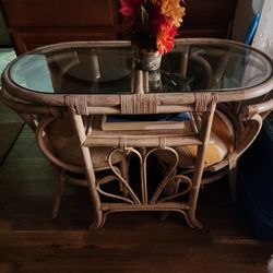 Antique Retractin  Table And Chair Table Set Inside / Outside  