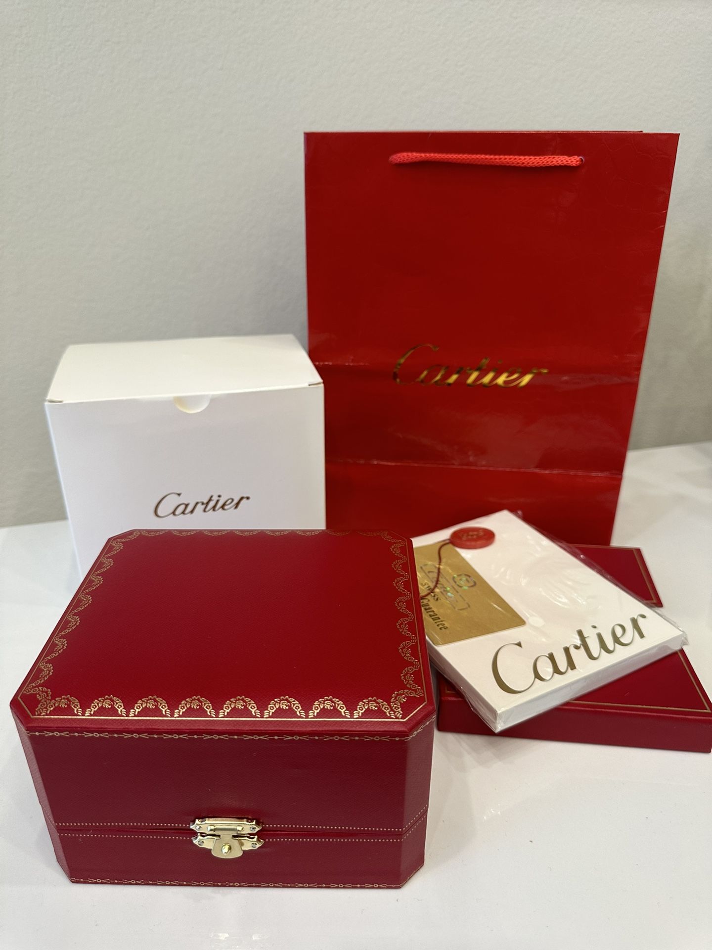 Cartier Watch Box & Accessories