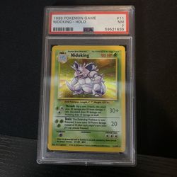 1999 Nidoking Holo Psa 7