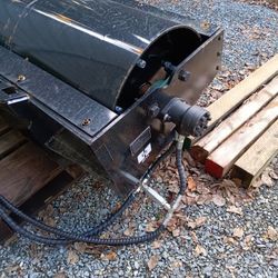 2025 Giyi Skid Steer 66" Vibratory Roller Attachment. New!