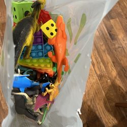 Bag Of Little Plastic Toys