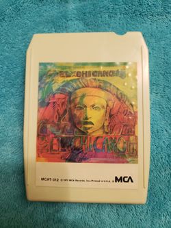  8-track tape cartridge for the self-titled 1973 album El Chicano. 