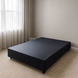 Full Box Spring | Heavy-Duty Wood & Steel Construction | Factory Sealed, Never Used | Low Profile & Standard | Delivery Available