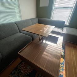 Coffee Table With Lift And Drawer