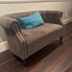 Grey Loveseat