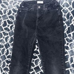 Black Signature Levi Strauss Bootcut Jeans