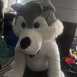 Husky plush large