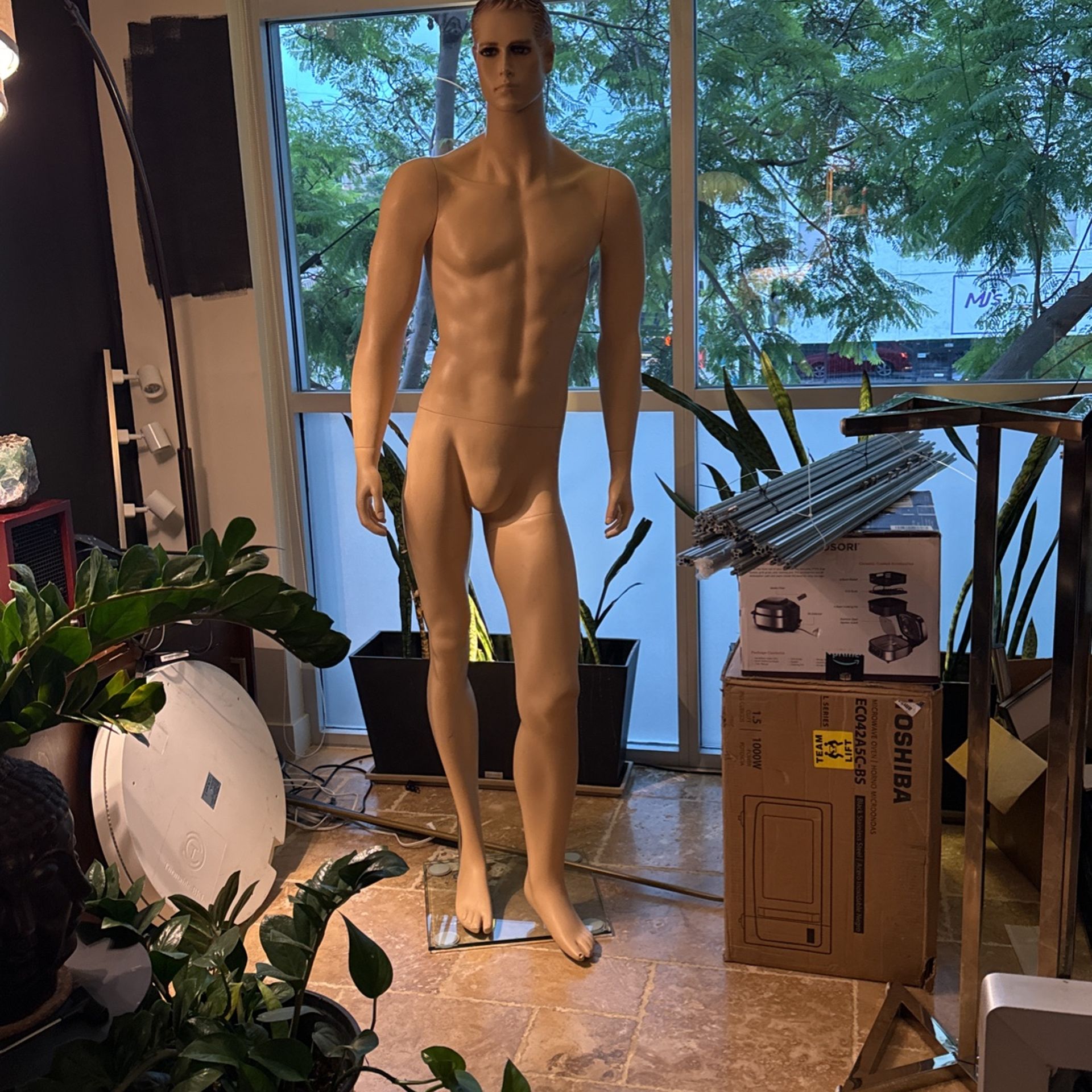 Male Mannequin 6’3 Realistic
