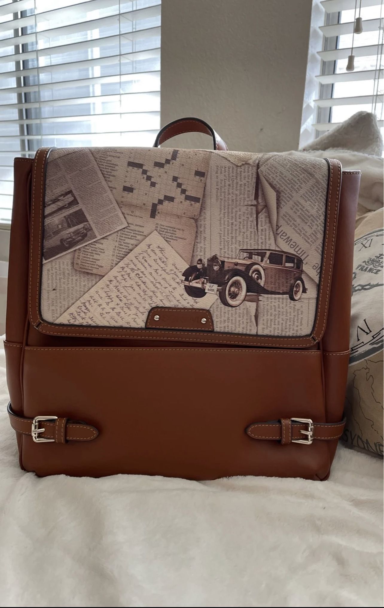 Sonovi Leather Backpack