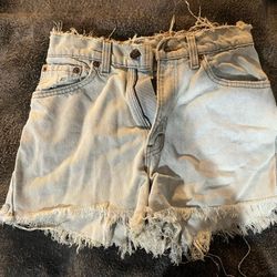 Vintage Levis Denim Shorts 