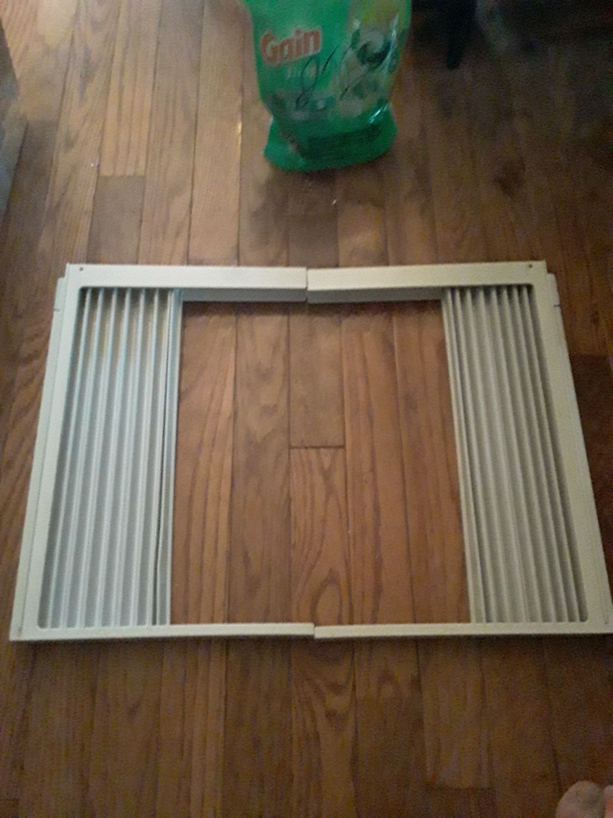 Left & Right Accordion AC Air Conditioner Shutters
