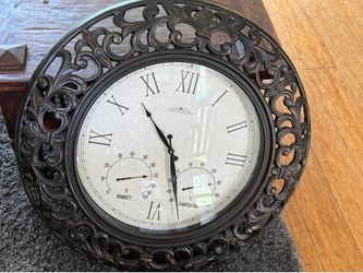 Antique Bronze Clock