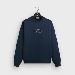 Kith Columbia Patchwork Vintage Nelson Crewneck Size medium  IN HAND 