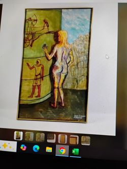 Original Vintage Oil On Canvas By Andre Kosten - See Listing