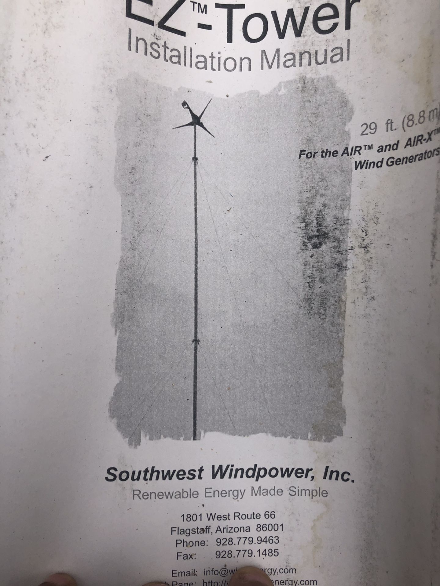 Ez tower windpower stand