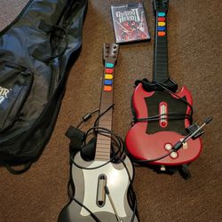 Guitar Hero PS2 With Game