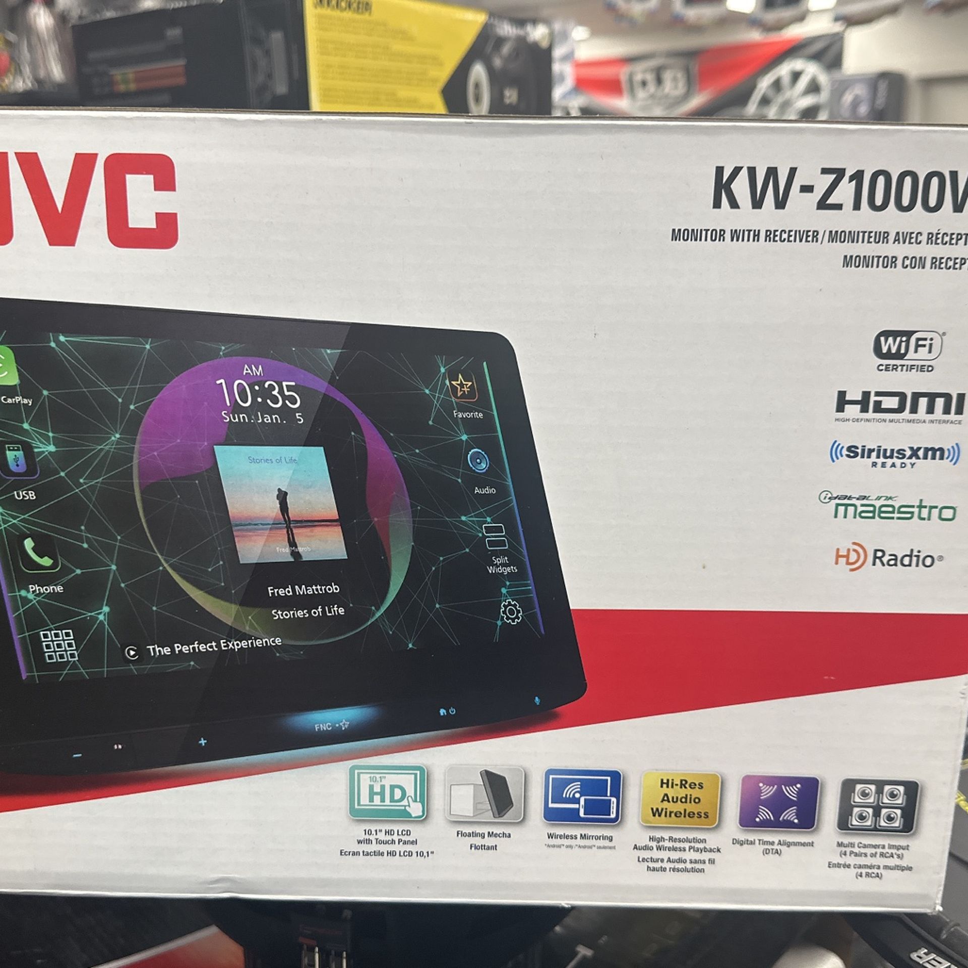 JVC KWZ1000w for Sale in Phoenix, AZ OfferUp
