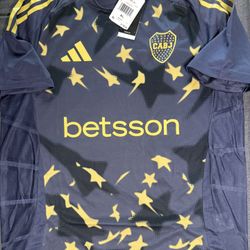 Adidas Boca Juniors 2025 Authentic Third Soccer Jersey