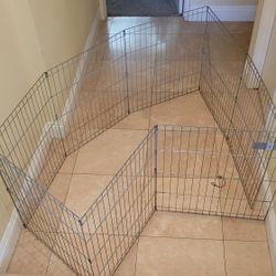 Precision Pet Products Wire Dog Exercise Pen / 8 Fence Panels
