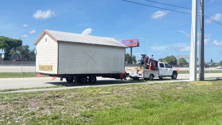 Shed Muving to relocating all Florida